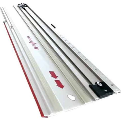 Mafell – Rail de guidage 770mm pour scie sur table – Dispositif de guidage pour Multi-fraiseuse MF26cc/400 – Coupe nette sans éclat (1/2)