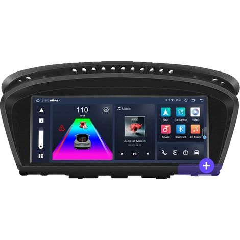 CarPlay, compatibile con BMW Serie 3 E60 E61 E63 E64 Serie 5 E90 E91 E92 E93 2004-2012, 4G 4-64GB CIC (1/2)