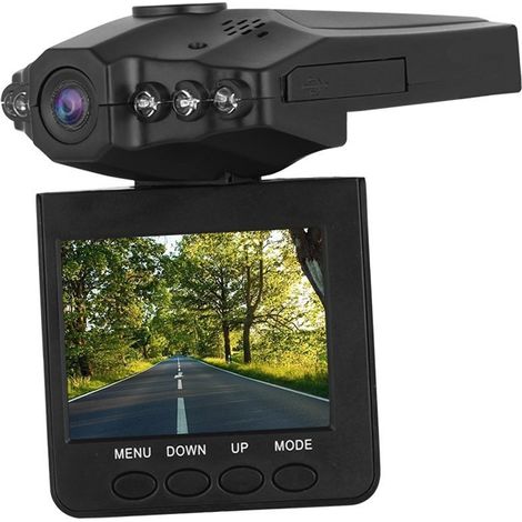 Dvr Auto Hd Telecamera Scatola Nera 2.5" lcd Visione Notturna Cctv Registratore- (1/4)