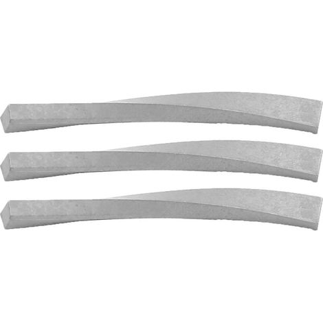 3-teiliges Set Ersatzteile für Seitenfräserklingen, Spiralstangenbearbeitung, Wolframstahl 1632