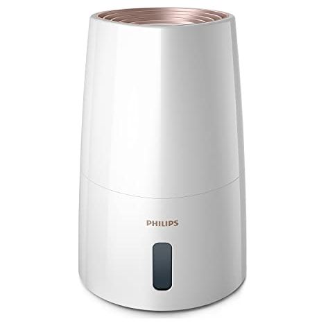 Philips 3000 Series Umidificatore D'aria - 45m² Umidificatore d'ambiente, NanoCloud, 3 Velocità, Modalità Sleep, Serbatoio 2 litri (HU3916/10) (1/4)