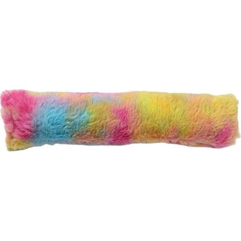 Plüschkatze – entzückendes mintgrünes, gestreiftes Kätzchen-Kissenspielzeug für Katzen, ideal zum Spielen und als lustiges Geschenk.