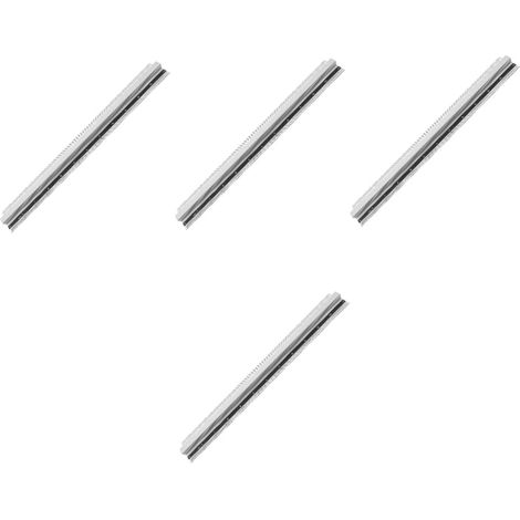 Lot de 4 règles mesure en aluminium, avec poignées (1/5)