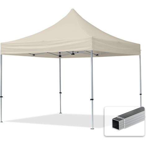 3x3 m Faltpavillon, ECONOMY Alu 32mm, creme