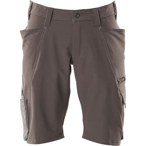 MASCOT ACCELERATE Shorts ULTIMATE STRETCH 18149 Arbeitsshorts Arbeitshose kurz, Farbe: Dunkelanthrazit - 18, Größe: 58