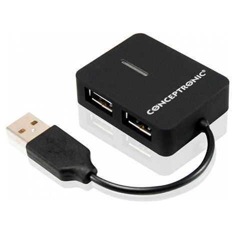 HUB CONCEPTRONIC 4 PUERTOS MINI HUB POCKET C4PUSB2V3 C05-129