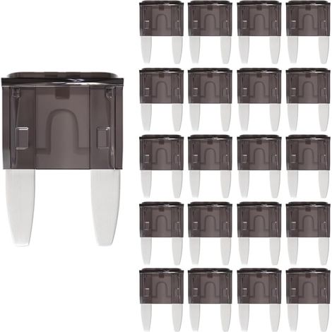 Mini-Sicherungen 7,5 A, 7,5 A, ATM, APM, Flachsicherungen, für Auto, Wohnmobil, Motorrad, LKW (20er-Packung)
