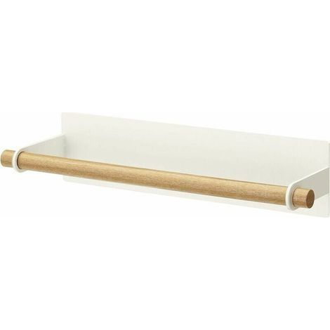 Porte-Rouleau de Papier Essuie-Tout magnétique Blanc (1/3)