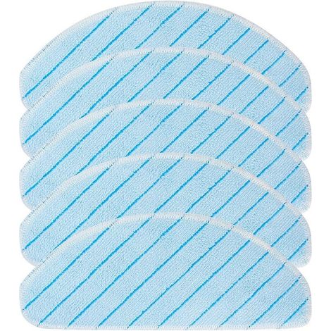 Pack of 5 washable cleaning cloths for Ecovacs Deebot T9 Series T9 AIVI T9 Pro T9 Max T8 T8+ T8 AIVI T8 Max N8 N8 Plus N8+ (1/5)