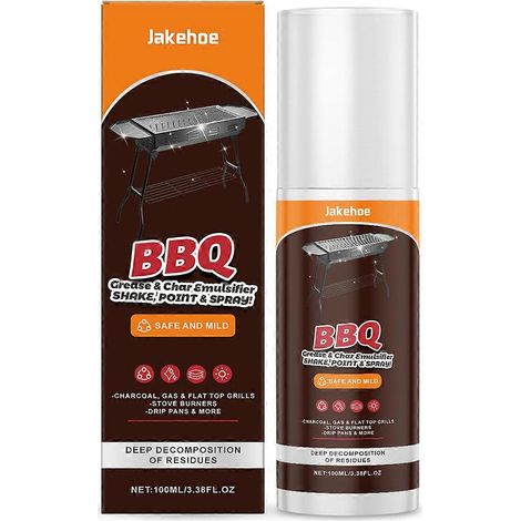 Nettoyant pour grilles de barbecue pour la cuisine en plein air. Élimine sans effort la graisse tenace et les saletés. Idéal pour les repas en terrasse. (1/4)