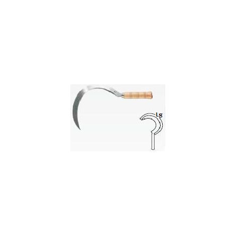 Leborgne – Faucille à dents 30 cm – Forgée et trempée – Taillant affûté pour coupe précise – Idéale pour récolte de lavande (1/5)