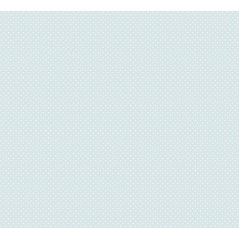 papier peint à motif de petits points vert menthe - Sanders & Sanders (1/2)