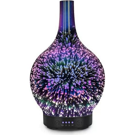 Diffuseur d'huiles essentielles Humidificateur d'huiles essentielles électrique Diffuseur d'arômes ultrasonique (1/5)