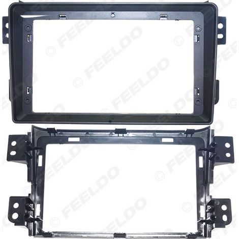 Compatible avec les modèles Suzuki Pyrrhic/Ritz/Opel Agila, cadre de navigation grand écran Android, panneau de modification audio 9 pouces