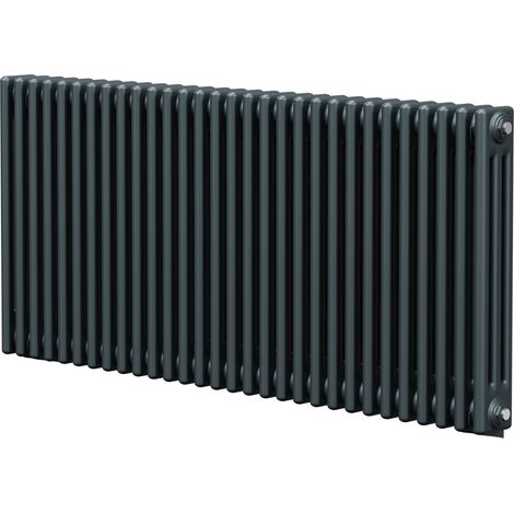 Colosseum Anthracite 600mm x 1355mm Triple Panel Radiator (1/5)