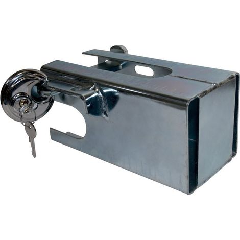 Boitier de sécurité universel avec cadenas pour remorque antivol