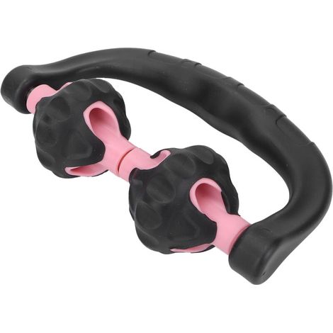 Rouleau de Massage pour Jambes et Dos - Rose - Récupération Musculaire (1/5)