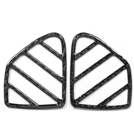 Lot de 2 autocollants de garniture de sortie d'air gauche et droite en fibre de carbone, compatibles avec Mazda MX-5 / Roadster NC (1/4)