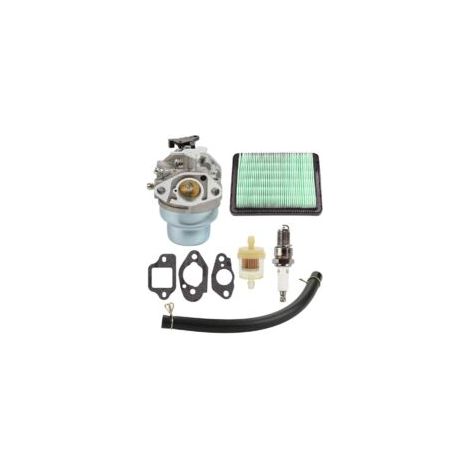 Carburateur avec joint de bougie d'allumage Kit de filtre à air de carburant pour Honda GCV160 GCV160A GCV160LA HRB216 HRS216 HRR216 HRT216 HRZ216--TRIMEC (1/5)