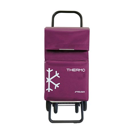 Carro compra termo "Sbelta" mf de 4 ruedas color burdeos ter039 rolser (1/2)