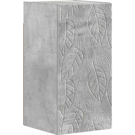 vidaXL Armadio da bagno a muro DELFT Grigio Cemento 30 x 31 x 59 cm (1/5)