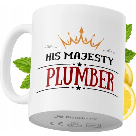 Lustige Tasse für Klempner – Kaffee- oder Teetasse mit witzigem Textdesign – ideal für Geburtstage, Namenstage, Feiertage und besondere Anlässe. Hochwertige Tasse für Zuhause, Büro und Arbeit. Farbe: 