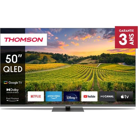 Thomson 50QG5C14 TV 127 cm (50") 4K Ultra HD Smart TV Wi-Fi Grigio (1/5)
