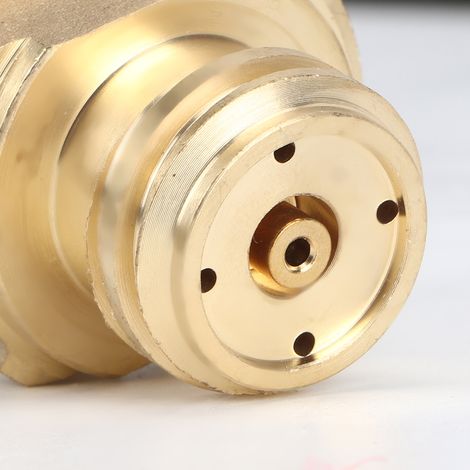 Adaptateur de recharge de cartouche de CO2, filetage femelle G1/2 vers filetage mâle TR21-4 pour SodaStream Soda Club (Or) (1/5)