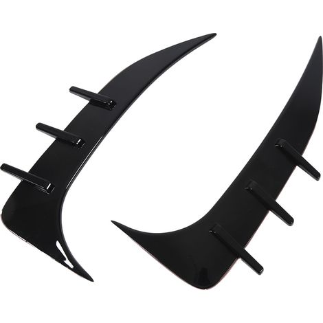 Liseron De Pare-Choc Arrière Gloss Noir, Déflecteur D'Air Latéral Sport Pour Coupé Série 2 F44 M, Kit De Spoiler Esthétique, Paire De Vents Arrière (1/5)