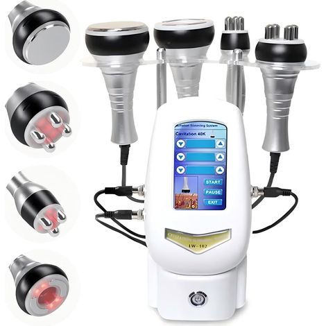 40K Cavitation Machine, 4-in-1 Body Sculpting Machine, Professional Skin Lift Radio Frequency Massager Multipolar Vacuum Reduction Equipment (1/5)