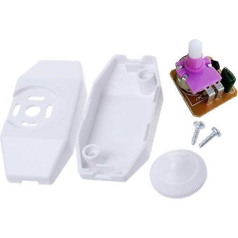 Variateur de lampe 220 V 1 A 60 W avec interrupteur à cordon pour lampe de table ou lampadaire (marche/arrêt). (1/5)