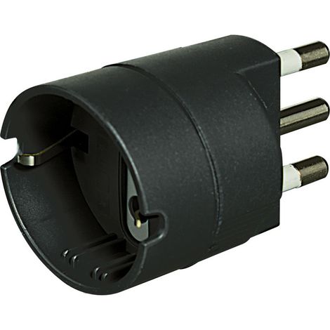 ADATTATORE SPINA 16A GRIGIO.