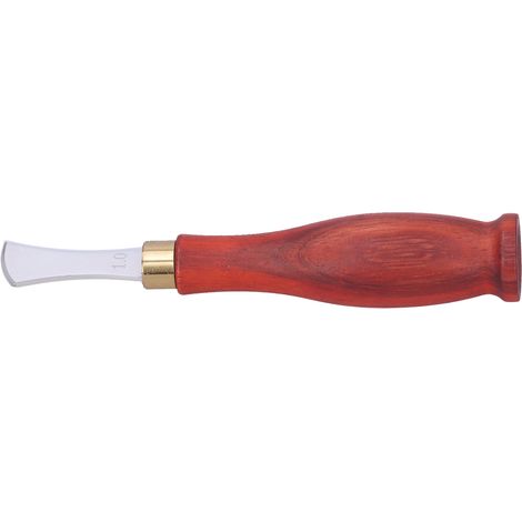 Outil de rainurage pour cuir à rainure peu profonde, outil de sertissage et de pliage pour bricolage, 1,0 mm (1/5)