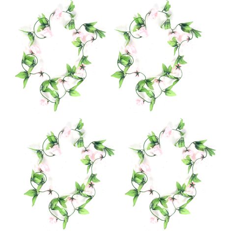 4 bandes de roses artificielles pour décoration DIY, fleurs artificielles pour mariage, jardin et festival