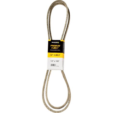 MAXPOWER Cinghie 347543, rinforzante in Kevlar, 1/2" x 100" - 4L1000 - Lunghezza Esterna L(a) 2540 mm. (1/2)