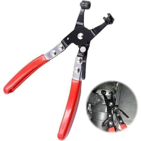 Pince Collier Durite,Pince Collier de Serrage Durite,Pince Pour Collier Voiture,Pince pour Collier de Serrage,Pince Collier de Serrage Durite,Pour le démontage,L'installation,La réparation de vo