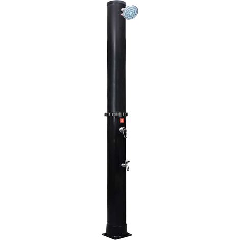 vidaXL Ducha solar de jardín con alcachofa y grifo 40 L (1/2)