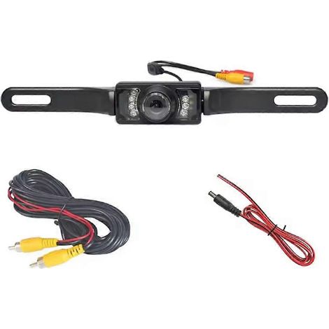 Rétroviseur sans fil 7 pouces avec système de surveillance de voiture et caméra de recul avec vision nocturne infrarouge. (1/5)