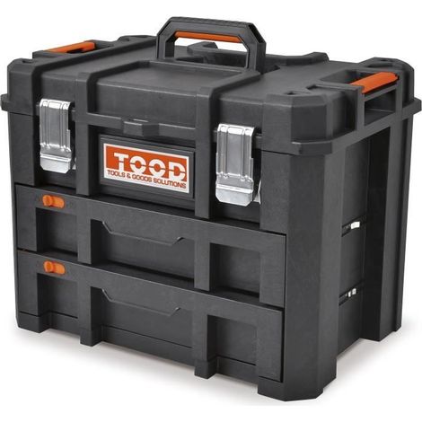 Werkzeugkoffer - TOOD - Wasserdicht - Mit Schubladen - 53x37x40 cm (1/5)