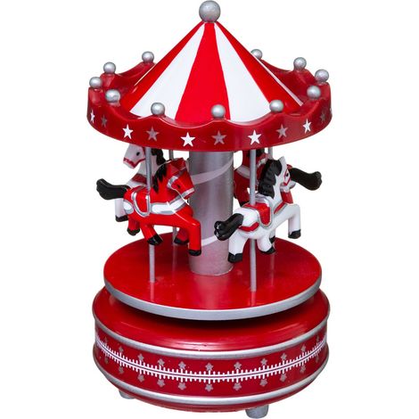 Village de Noël carrousel musical