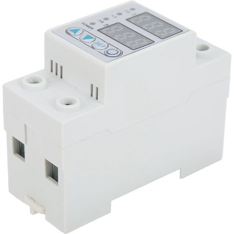 Protection contre les surtensions et les sous-tensions avec indicateur LED, courant de réarmement automatique réglable, circuit de protection pour 220 V CA (1/5)