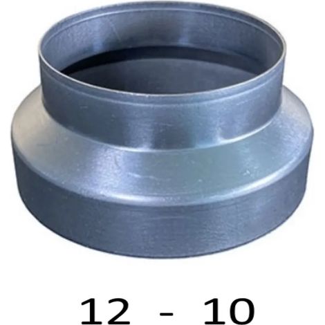 RIDUZIONE X TUBI IN ALLUMINIO DA CM 12 A CM 10 (1/2)