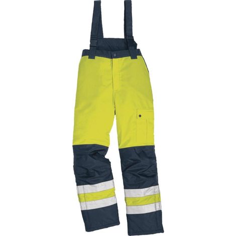PANTALON CHAUD HAUTE VISIBILITÉ JAUNE ENDUIT PU - DELTA PLUS - FARGO - FARGOHVJA0   50/52 (2XL)