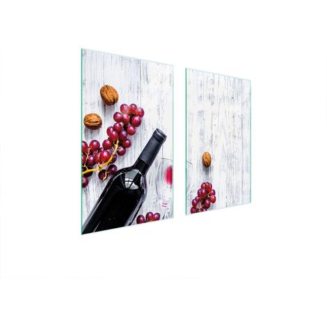 PLACA PROTECTORA DE VIDRIO PARA ESTUFA 75x52 UVAS (1/5)