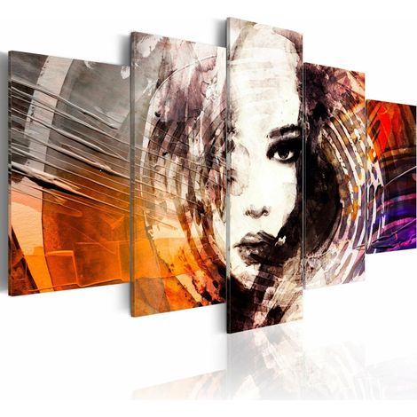 Tableau spirale des secrets - 100 x 50 cm (1/4)