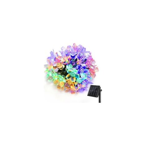 EASYCOMFORT Lampes Solaires Extérieures Sakura - Étanche IP67, 8 Modes d'Éclairage pour Décoration de Jardin - 6.5m, 30 LED (1/5)