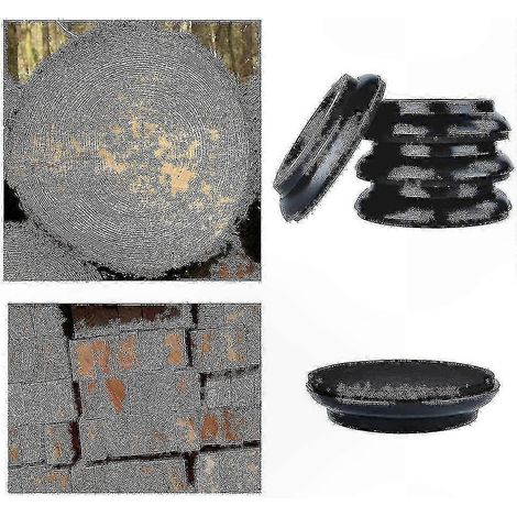 4 Klavierfüße aus Massivholz für Möbelbeine und Klaviere, 4er-Set, Bodenschutz (1/2)