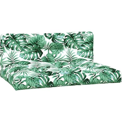 Maison Exclusive - Cojines para palets 2 unidades tela estampado