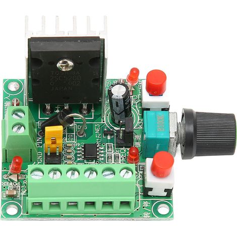 Contrôleur PWM pour Moteur Pas-à-Pas 5‑12V DC, Générateur de Signal à 3 Fréquences, Régulateur de Vitesse 15‑160V pour PCB (1/5)