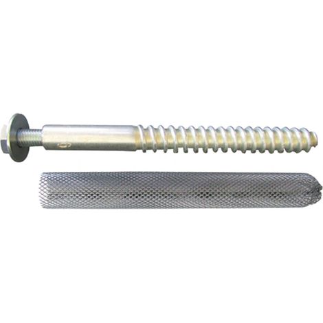 Ing Fixation – Fixation démontable à la résine pour stores – 12mm x 140mm – Compatible béton, pierre, parpaing – Vendu par 20 pièces